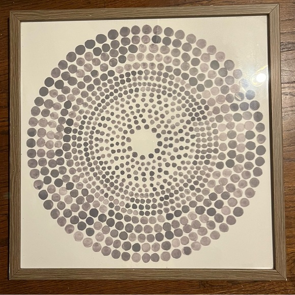 West Elm Watercolor Burst Art (Set of Two) - Picture 5 of 14